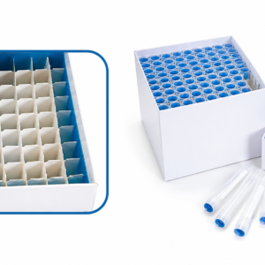 Caja criogénica 81 posiciones 1.8mL. PK01117, PAQUETE DE 5 CAJAS