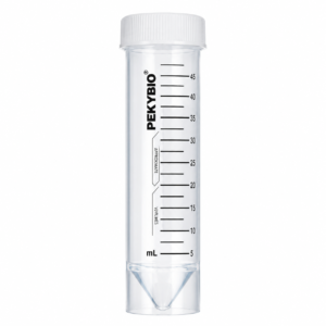 Tubo centrifuga 50mL estéril PK 00129, BASE ESTABLE, BOLSA DE 25 UNIDADES