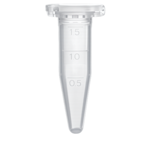 Tubo para microcentrífuga 1.5mL con tapa de seguridad unida, PK 00528, BOLSA DE 500 UNIDADES