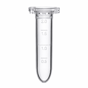 Tubo para microcentrífuga 2.0 mL con tapa de seguridad unida, PK 00529, BOLSA DE 500 UNIDADES